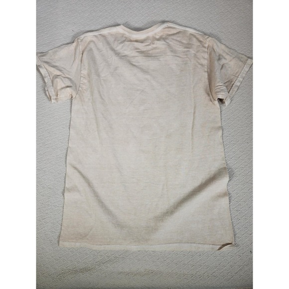 Nirvana T-Shirt Graphic Tee Unisex S Beige Cotton 100 Short Sleeve Round Neck - Picture 7 of 8